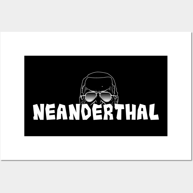 Neanderthal - Funny Biden Quote Wall Art by PEHardy Design